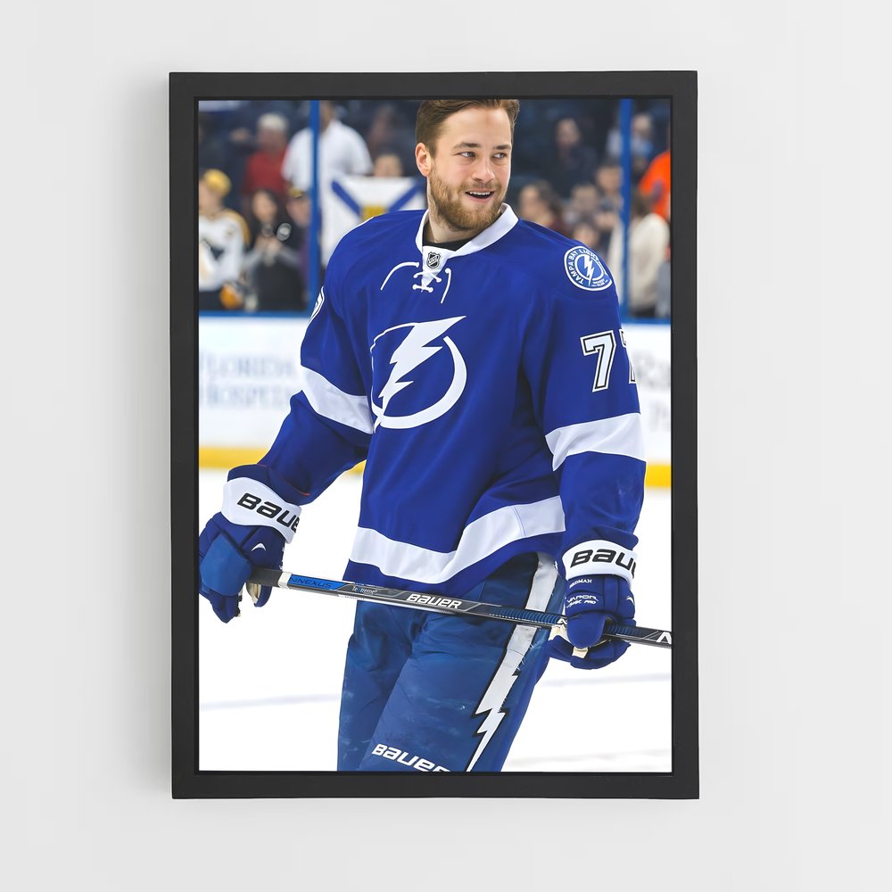 Poster Captain Lightning – affiche Hockey sur glace (vue 2)